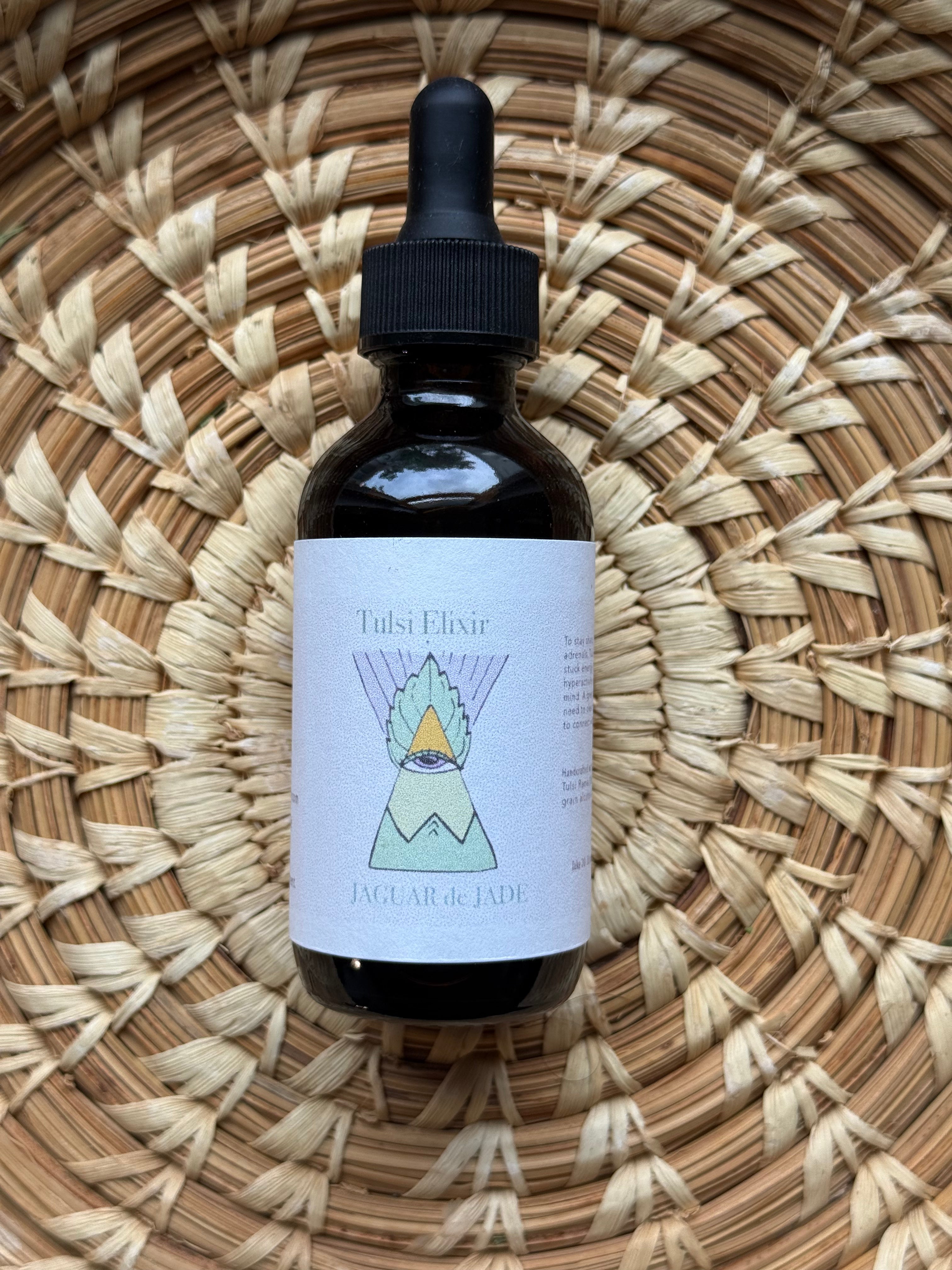 Tulsi Elixir by Jaguar de Jade